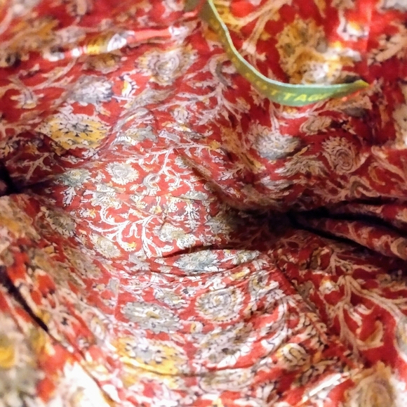 Fabric & Crochet Knit Cross Body Bag - Picture 15 of 16